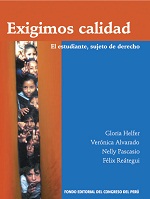 Exigimos calidad. El estudiante, sujeto de derecho